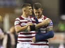 Cade Cust went off injured in the game against Catalans Dragons