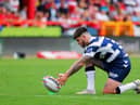 Ben O’Keefe marked his Wigan Warriors debut with a try
