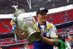 Lee Briers won the Challenge Cup three times with Warrington Wolves during his playing career