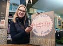 Kerry Docherty, owner of Wild Flowers, High Street, Standish, is preparing for Valentine's Day, with flowers, cards and gifts.  Working with other local independent businesses to deliver bespoke gifts.