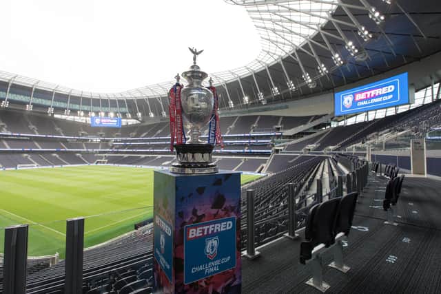 Challenge Cup Final will be held at the Tottenham Hotspur Stadium next week