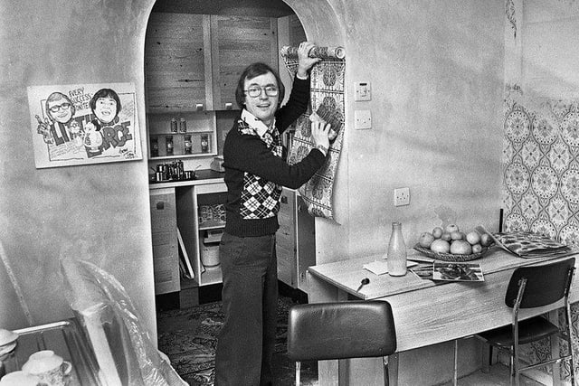 Here's comedian Syd Little, of double act Little and Large fame, during his time as a resident of Atherton