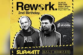 'Rework' celebrates its second birthday at Vibe nightclub in Wigan on Saturday, June 24.