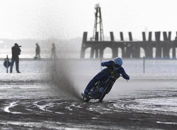 The Fylde ACU British Sand Masters meeting on St Annes beach