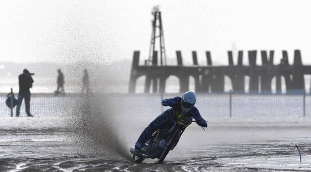 The Fylde ACU British Sand Masters meeting on St Annes beach