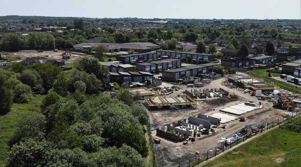 New homes are popping up all over Worsley Mesnes