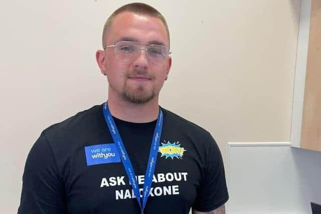 Jake Kirkpatrick is now a recovery worker at We Are With You after overcoming his own addiction
