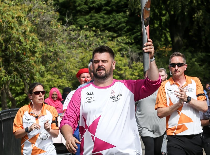 Batonbearer Peter Hill