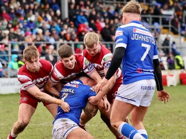Wigan Warriors were defeated by Barrow Raiders (Credit: Darren Greenhalgh)
