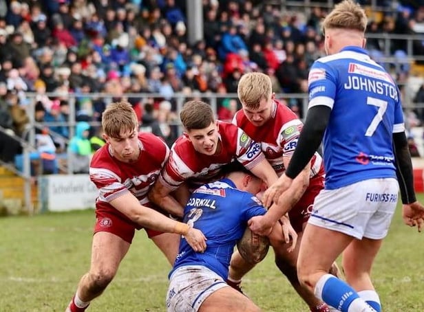 Wigan Warriors were defeated by Barrow Raiders (Credit: Darren Greenhalgh)