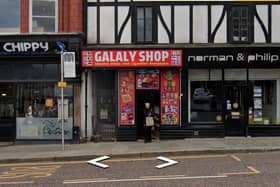 The Galaly Shop on Wigan's Wallgate was raided after the authorities were informed that it was selling tobacco in fake packaging