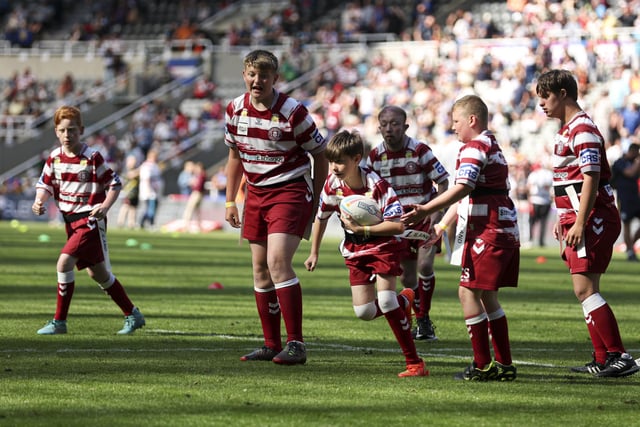 Wigan Warriors LDRL took part in a mini festival at the Magic Weekend.