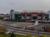 A general view from above of Old Trafford, home of Manchester United FC. Picture date: Tuesday April 20, 2021. PA Photo. Ed Woodward has resigned as Manchester United executive vice-chairman, the PA news agency understands. Six English clubs â€“ Arsenal, Chelsea, Liverpool, Manchester City, Manchester United and Tottenham â€“ announced on Sunday in a joint statement they are to join a new European Super League. See PA story SOCCER European. Photo credit should read: Peter Byrne/PA Wire