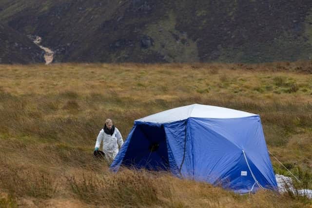 Police have been searching Saddleworth Moor for the remains of Moors murders victim Keith Bennett