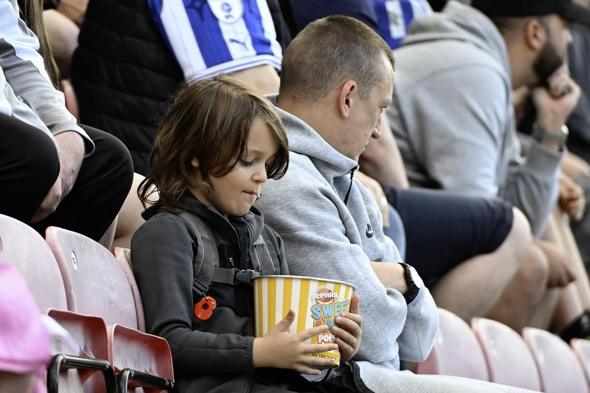 Are YOU in our 19-strong Wigan Athletic fans gallery from Northampton Town?