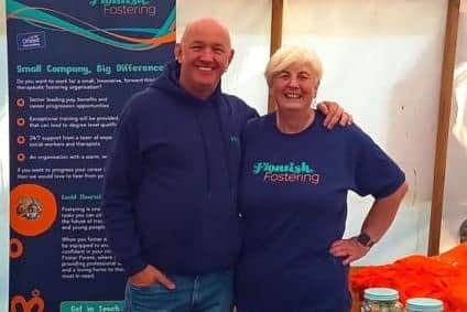 Mark Taylor and Kath Hamblett from Flourish Fostering