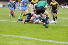 Liam Marshall scored four in the Challenge Cup quarter-final triumph over Castleford Tigers