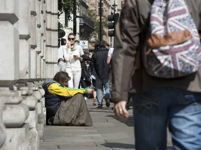 There have been hundreds of prosecutions for begging and rough sleeping over the past five years
