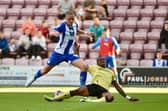Thelo Aasgaard came closest to opening the scoring for Latics