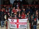 Wigan Warriors fans at Craven Park.