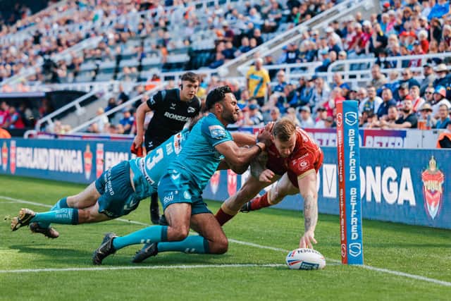 Wigan Warriors were defeated by Catalans Dragons at the Magic Weekend