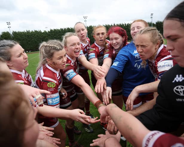 Wigan Warriors Women take on Leeds Rhinos for a spot in the Women's Challenge Cup final at Wembley Stadium