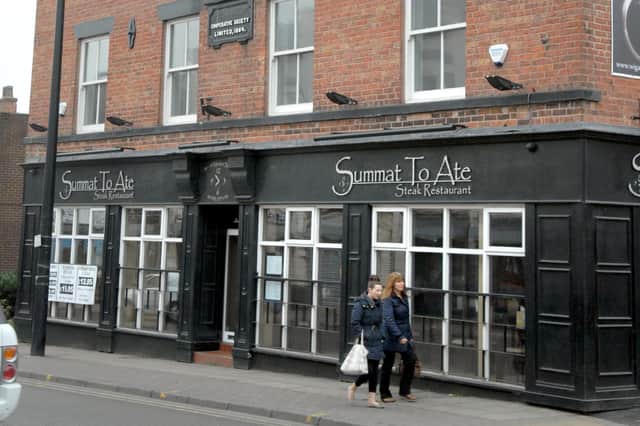 Summat to Ate steak restaurant on Market Street Hindley.
48-50 Market Street,
Hindley,
Wigan,
WN2 3AN
Rated: 4.5 stars on Google.