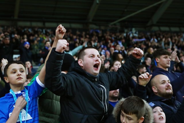 Average attendance (home fans only): 15,194. Local authority population (2021 census): 1,144,900. Percentage of population attending: 2.7%. Number of clubs in local authority: 2.