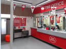 Shot of the newly revamped Post Office in Standish