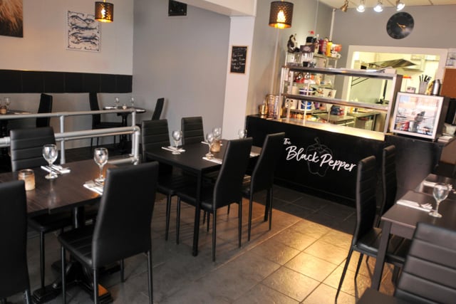 The Black Pepper,
Library Street, 
Wigan,
WN1 1NU.
Rated: 4.6 stars on Google