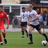 Scott Smith in action at Bamber Bridge