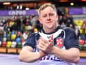 Adam Rigby is currently representing England in the Wheelchair Rugby League World Cup