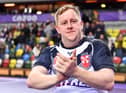 Adam Rigby is currently representing England in the Wheelchair Rugby League World Cup