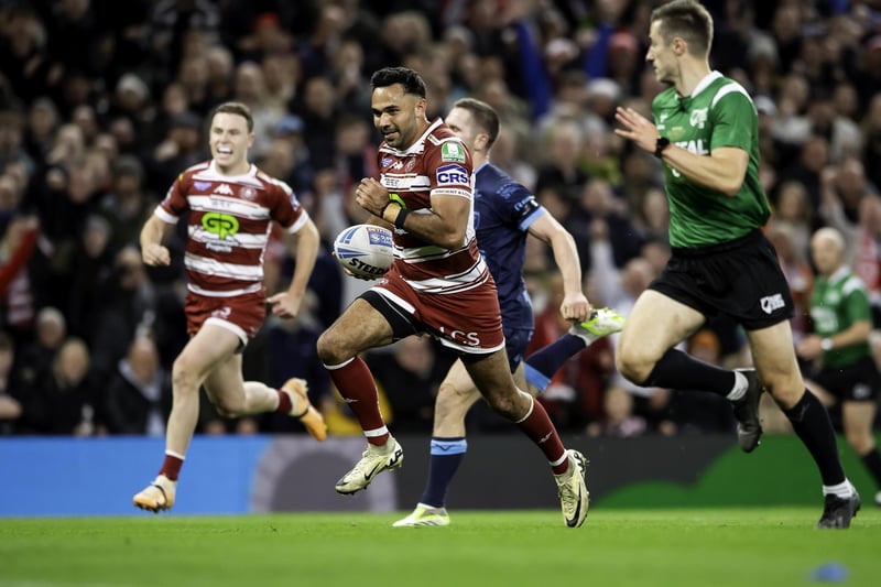 The stand-off superstar made history by becoming the first to be crowned Player of the Match in every final, including the inaugural Rob Burrow Award at Old Trafford