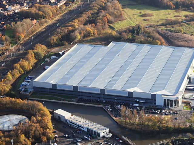 Nice-Pak International's gigantic plant at Westwood Park, Wigan