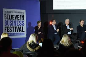 A flashback to last year's Believe in Business Festival held at The Edge Conference Centre, Wigan