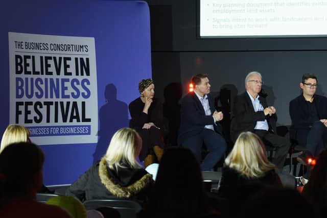 A flashback to last year's Believe in Business Festival held at The Edge Conference Centre, Wigan