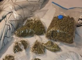 A large amount of cannabis was discovered during a drugs raid in Skelmersdale (Credit: Lancashire Police)