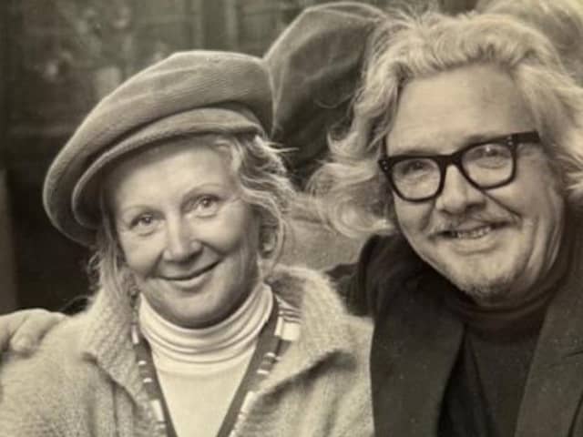J Lawrence Isherwood with his partner Pat White
