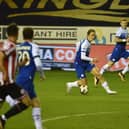 Substitute Thelo Aasgaard saw a late shot saved on the line by the hands of a visiting defender