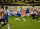 Substitute Thelo Aasgaard saw a late shot saved on the line by the hands of a visiting defender