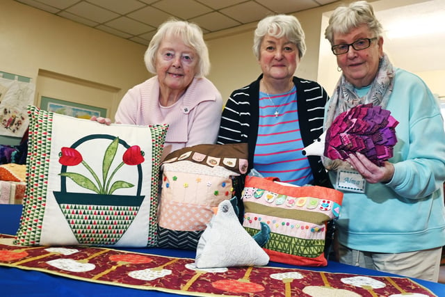 The Serendipity Quilters, are getting ready for their 10th anniversary exhibition at Bispham Methodist Church Hall, Crank Road, Billinge, on Sunday 25th February, 10-am-4pm.