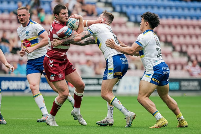 Ethan Havard was key for Wigan on his return from injury at the weekend.