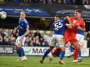 Jason Kerr gets shirty with Sam Morsy at Ipswich