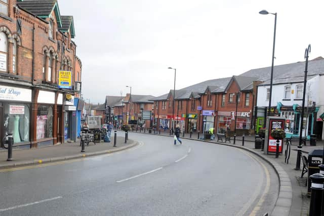 General view of Ashton town centre