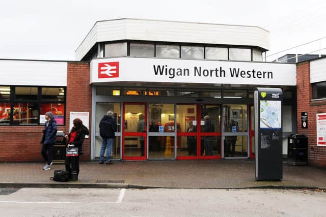 The ticket office at Wigan North Western station is one of those earmarked for closure