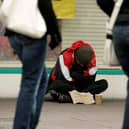 Luke Marsden says London seems to have become overrun with homeless beggars since his last visit