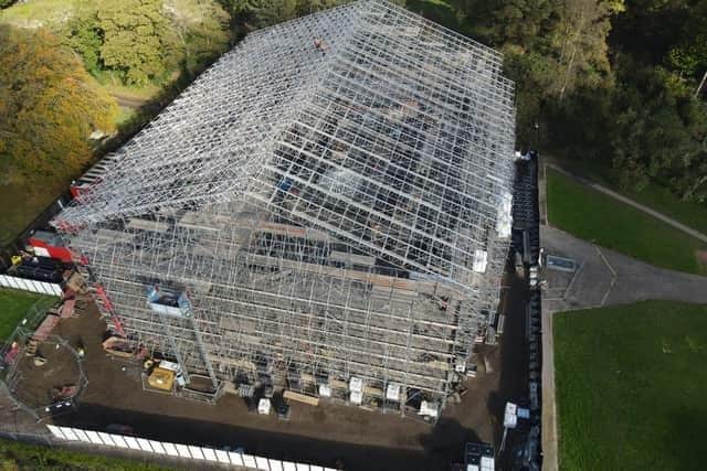 Haigh Hall is currently undergoing a £37.5m transformation