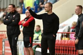 Shaun Maloney was happy enough with Latics' 2-0 victory at Morecambe