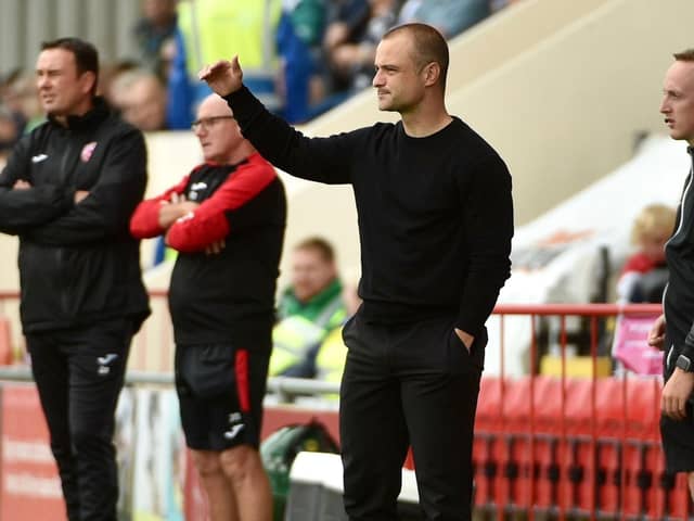 Shaun Maloney was happy enough with Latics' 2-0 victory at Morecambe